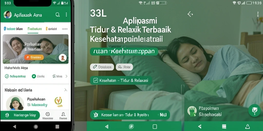 Tampilan antarmuka aplikasi 33L yang menenangkan dan fungsional.