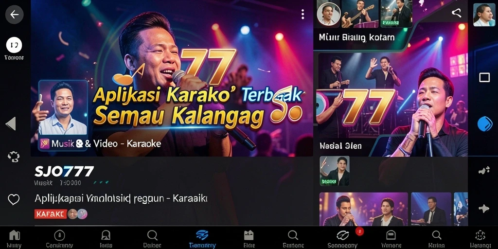 Antarmuka SJO777 yang intuitif untuk pengalaman karaoke yang luar biasa.