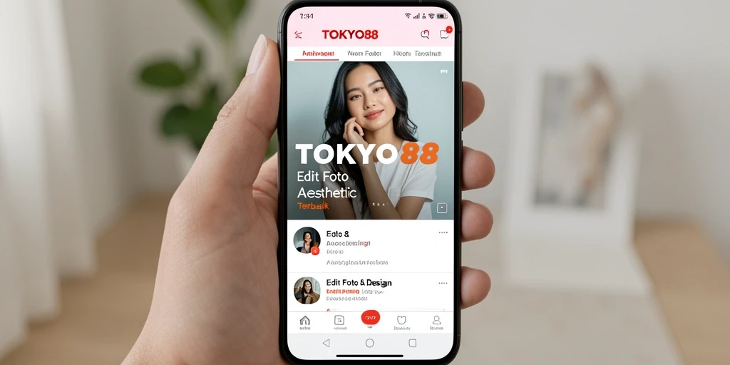 Antarmuka pengguna yang menarik dan fungsional dari TOKYO88.