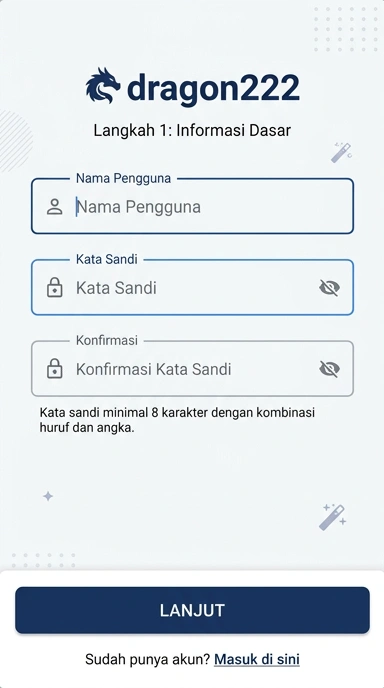 Cara Registrasi Akun Dragon222 dengan Mudah